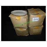 (4) Cases 11.5" Oval Platters - (12) Per Case
