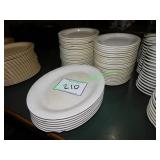 (48) 9.5" Oval Platters & (7) 12" Oval Platters s