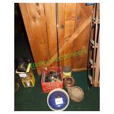 Assorted Antiques, Pots, Pans and Other Items