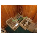 Antique Tools & Wooden Crates - Explosive Crate