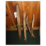(4) Antique Yokes in Group