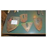 (4) Plow Attachments in Group