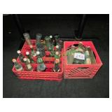 Antique Soda Bottles in Group