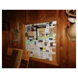 48"x48" Bulletin Board Display Case