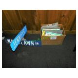Assorted License Plates in Box