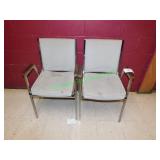 (2) Matching Arm Chiars