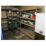 (2) Heavy Duty Shop Shelving Units 4