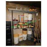 Assorted Buckets, Seasonings, Spices & Other Items