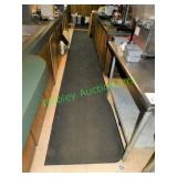 231"x34" Grey Long Runner Rug