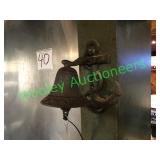 Cast Iron Bell & Wall Signs in Group