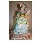 Porcelain female figurine