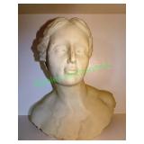 Female sculpture bust