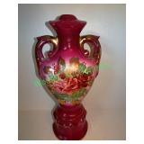 Purple decorative vase