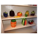 Decorative fruit & vegetable jars & pitchers