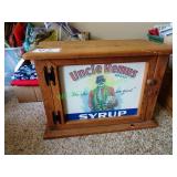 Uncle Remus Syrup Brand wood box