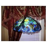 Tiffany style hanging light fixture