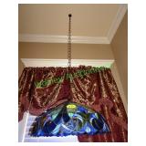 Tiffany style hanging light fixture