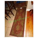 Two matching entry way & hallway rugs