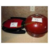 George Foreman electric grill & mini tailgate gril