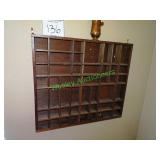 Wood trinket display