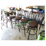 4 bar stools