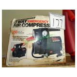 3 way emergency air compressor