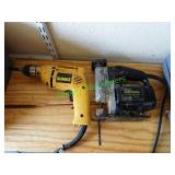 Craftsman auto scroll saw & corded Dewalt drill