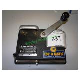 Top-O-Matic cigarette rolling machine