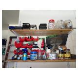 Assorted hardware, nails, staples brackets & more