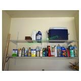 Ice chest, cleaners, spray cans, solvents & more