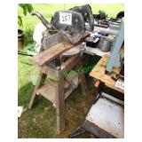 Sears Craftsman 353-2375 miter saw on wood stand