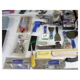 Assorted tools, electric fence, hex bits & more