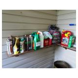 Assorted sprays, weed killer, charcoal & more