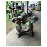 Decorative table base