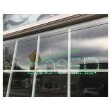 Open/closed sign – LED – electric