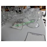 Soda fountain glassware bowls – 2 in group