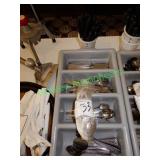 Assortment of flatware in group – includes knives