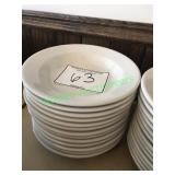 1 stack – 8.5 inch bowl - Approximately 12 in