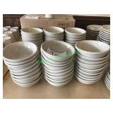 3 stacks small bowls – 6”– Approximately