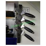 Magnetic strip and cooking utensils