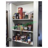 Large assortment of spices, seasonings and dry