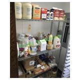 Assorted dry goods, oil’s, shortening’s, noodles,