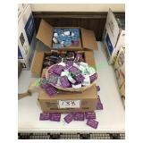 Assorted jelly in three boxes