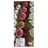 Red TCI coffee mugs– 6 in group