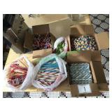 Assortment of Ken Kraft candy sticks, bubblegum,