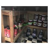 Assorted sauces & flavorings in group