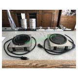 2 Bunn coffe pot warmers