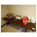 Assorted Items in Group on Table