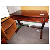 Glass Top Computer Table