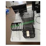 Assorted file organizers in group